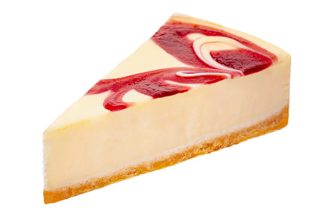 Чизкейк ванильный с малиной — фото